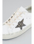 GOLDEN GOOSE Pantofi sport de piele cu particule stralucitoare - Pled.ro