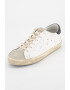 GOLDEN GOOSE Pantofi sport de piele si piele intoarsa cu aspect deteriorat - Pled.ro