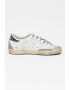 GOLDEN GOOSE Pantofi sport de piele si piele intoarsa cu aspect uzat Super-Star - Pled.ro