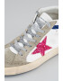 GOLDEN GOOSE Pantofi sport inalti de piele si piele intoarsa - Pled.ro