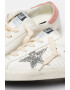 GOLDEN GOOSE Tenisi din piele cu detaliu contrastant Super Star - Pled.ro