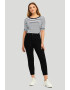 GreenPoint Blugi crop slim fit cu talie inalta - Pled.ro