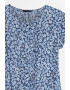 GreenPoint Bluza cu decolteu rotund si model floral - Pled.ro