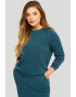 GreenPoint Bluza de trening cu maneci raglan - Pled.ro