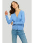 GreenPoint Cardigan cu buzunare aplicate - Pled.ro