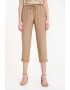 GreenPoint Pantaloni capri din amestec de in - Pled.ro