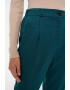 GreenPoint Pantaloni crop chino cu model in carouri - Pled.ro