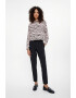 GreenPoint Pantaloni crop conici - Pled.ro