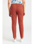 GreenPoint Pantaloni crop cu o curea impletita - Pled.ro