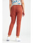 GreenPoint Pantaloni crop cu o curea impletita - Pled.ro