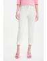 GreenPoint Pantaloni crop cu talie inalta - Pled.ro