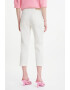 GreenPoint Pantaloni crop cu talie inalta - Pled.ro