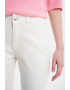 GreenPoint Pantaloni crop cu talie inalta - Pled.ro