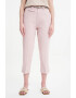 GreenPoint Pantaloni crop cu talie inalta - Pled.ro