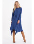 GreenPoint Rochie din amestec de in - Pled.ro