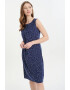 GreenPoint Rochie dreapta cu model - Pled.ro