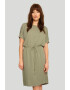 GreenPoint Rochie lejera cu snur - Pled.ro