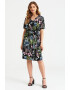 GreenPoint Rochie midi cu imprimeu floral 1 - Pled.ro