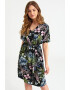 GreenPoint Rochie midi cu imprimeu floral 1 - Pled.ro