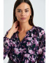 GreenPoint Rochie midi cu model floral - Pled.ro