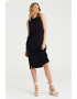 GreenPoint Rochie midi din amestec de bumbac organic si modal - Pled.ro