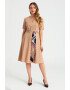 GreenPoint Rochie midi evazata - Pled.ro