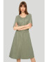 GreenPoint Rochie midi evazata - Pled.ro