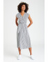 GreenPoint Rochie midi evazata - Pled.ro