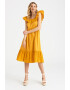 GreenPoint Rochie midi evazata - Pled.ro