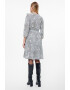 GreenPoint Rochie scurta cu model paisley si cordon in talie - Pled.ro