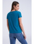 GreenPoint Tricou din amestec de modal cu decupaje discrete - Pled.ro