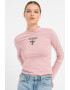 GUESS Bluza crop cu logo brodat pentru fitness - Pled.ro