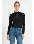 GUESS Bluza crop cu logo brodat pentru fitness - Pled.ro