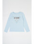 GUESS KIDS GUESS Bluza cu imprimeu logo si strasuri - Pled.ro