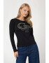 GUESS Bluza cu logo supradimensionat - Pled.ro