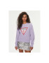 GUESS Bluza de trening dama 517755 Violet Bumbac - Pled.ro