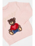 GUESS KIDS Guess Bluza de trening de bumbac cu ursulet - Pled.ro