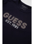 GUESS Bluza din amestec de bumbac organic - Pled.ro