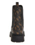 GUESS Botine Chelsea de piele ecologica cu model monograma - Pled.ro