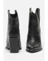 GUESS Botine de piele cu cusaturi contrastante Jallela - Pled.ro