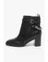 Guess Botine de piele cu lant decorativ - Pled.ro