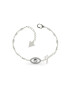 Guess Bratara cu cristale Swarovski si talisman logo - Pled.ro