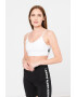 Guess Bustiera cu benzi logo pentru fitness - Pled.ro