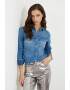 GUESS Camasa din denim cu strasuri - Pled.ro