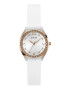 GUESS Ceas analog cu o curea de silicon Charlotte - Pled.ro