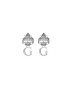 GUESS Cercei Studs Party cu cristale JUBE02151JWRHT-U Argintiu - Pled.ro