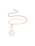 GUESS Colier ALL AROUND YOU UBN20129 Rose gold - Pled.ro