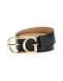 GUESS Curea de piele cu catarama metalica cu logo - Pled.ro