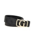 GUESS Curea de piele ecologica cu model monograma - Pled.ro