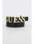 Guess Curea ingusta de piele ecologica cu logo - Pled.ro